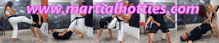 Oriana - Karate Ballbusting