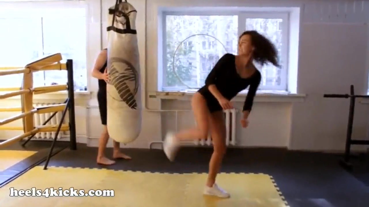 Sasha beating several men 