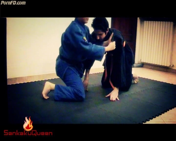judo chokeout torture (Sankaku Queen) 