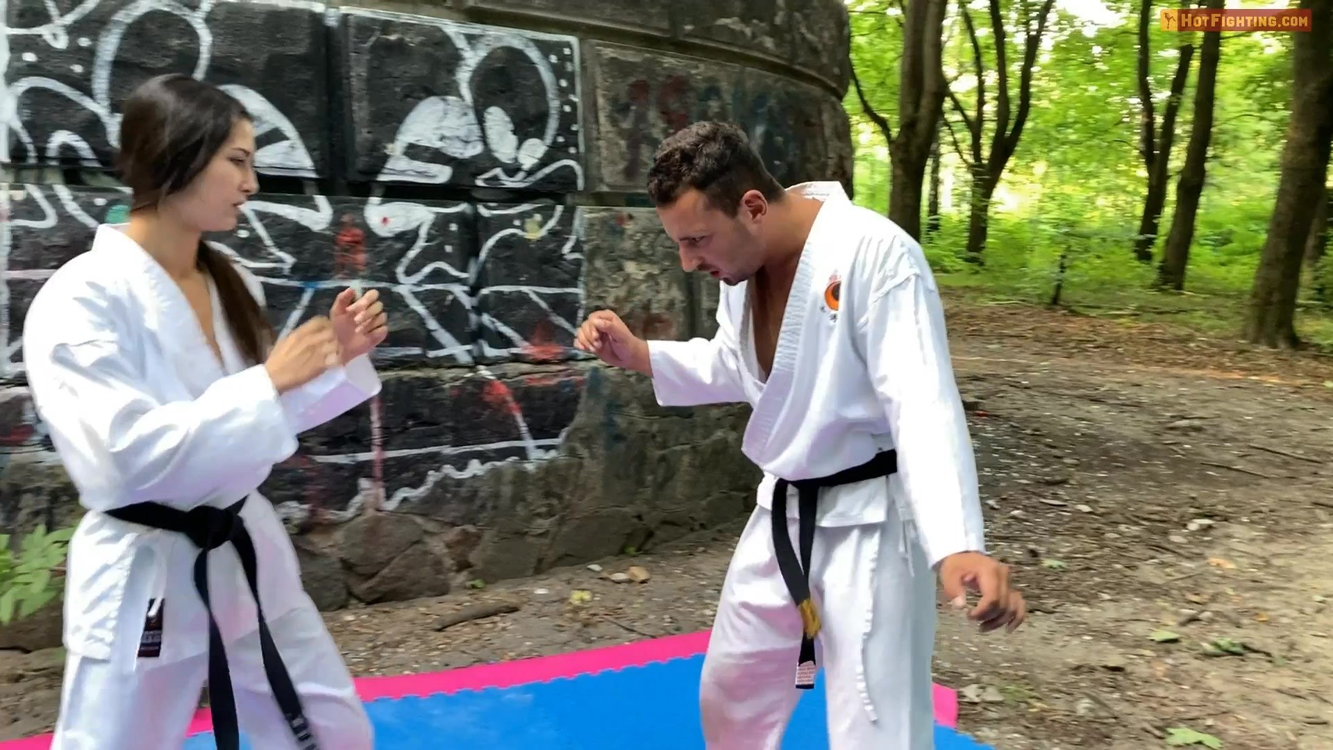 Sonya s karate match 