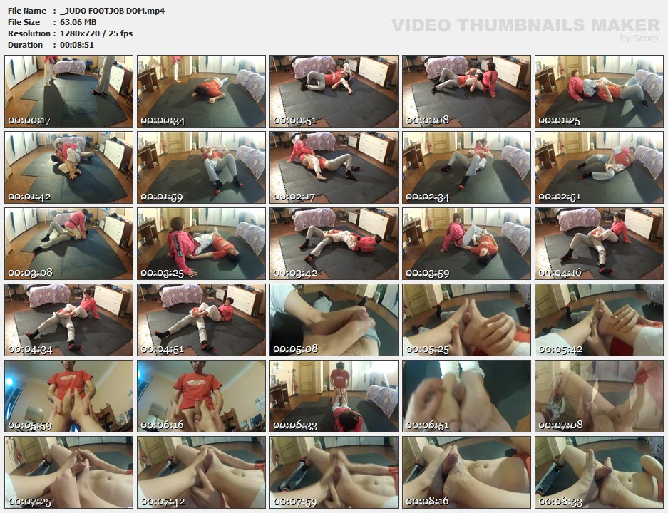 Judo Footjob