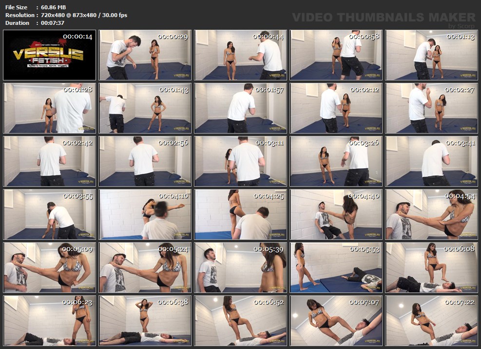 Sumiko powerful kicks
