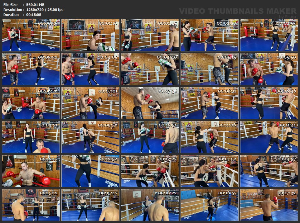 Hot Kickboxing babe 1