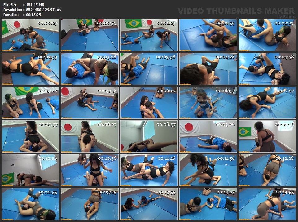 Grappling Girls - Sexy Jiu Jitsu Girls