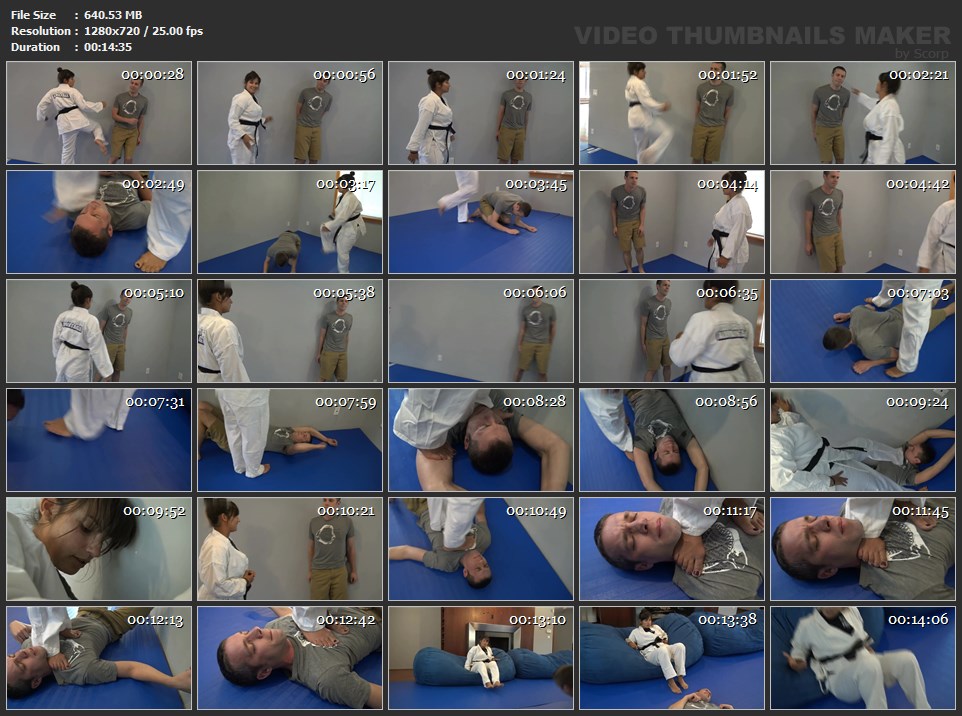 Martial Femdom by black belt woman