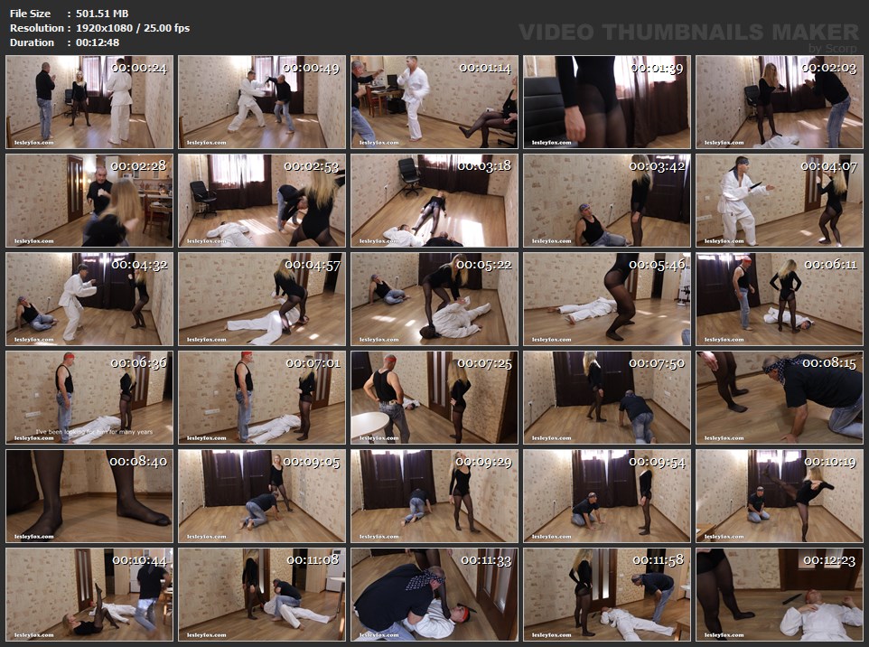 Karate in pantyhose with reinforced toe 2 (better quality)