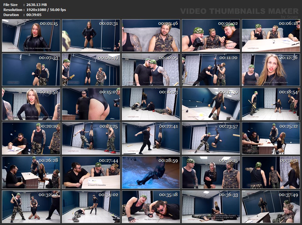 Black Canary Lora - Trial by Combat