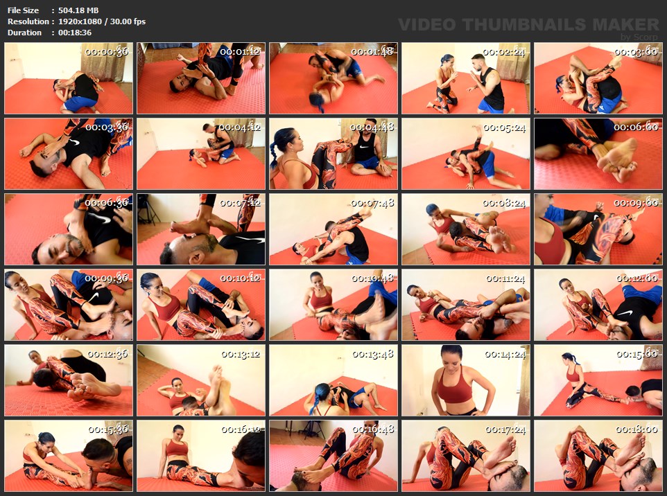 Jiu Jitsu foot domination